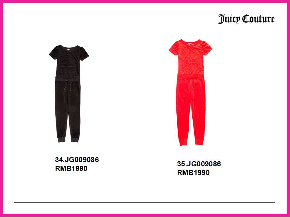 Juicy Couture 2014 ŮװϵƷ¼ͼƬ