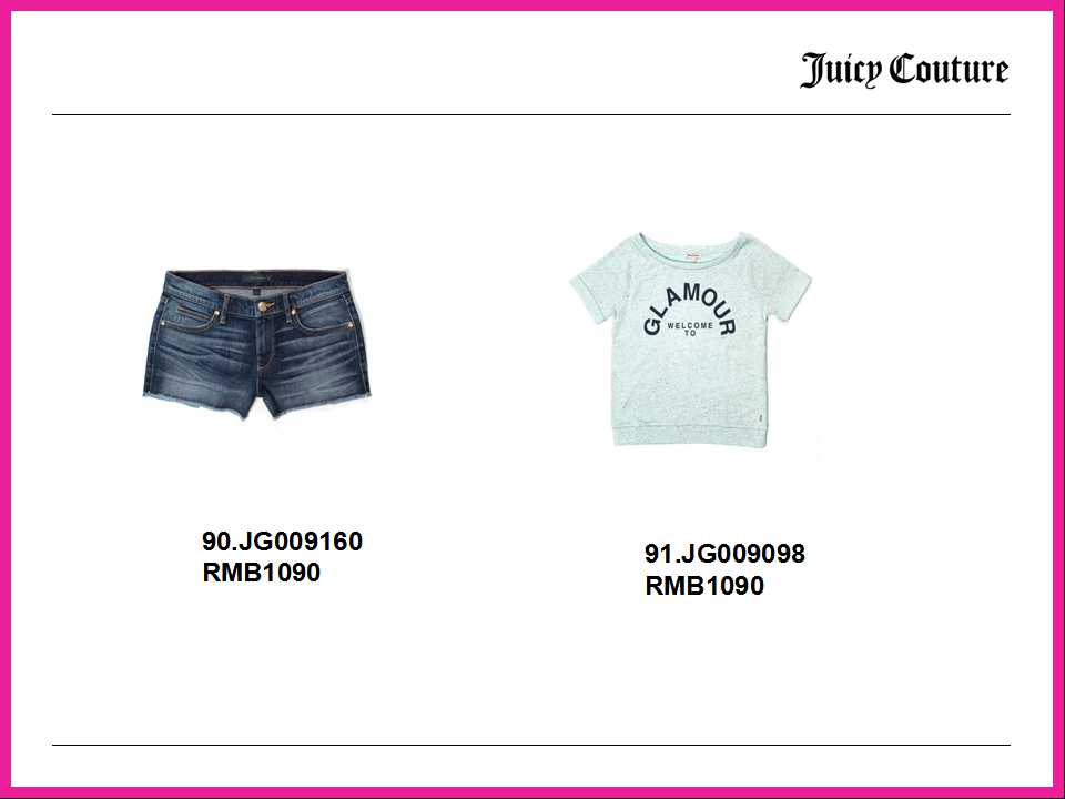 Juicy Couture 2014 ŮװϵƷ¼ͼƬ