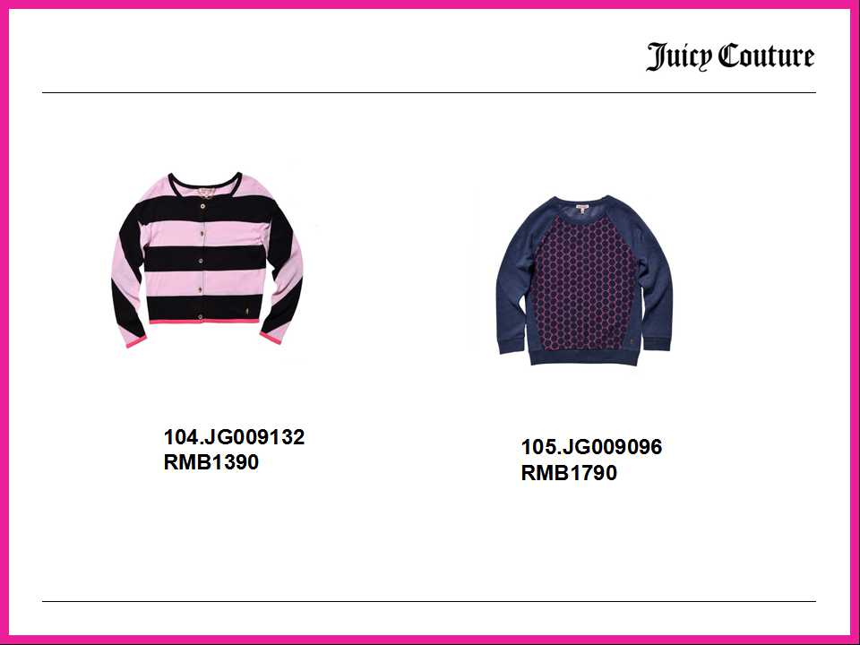 Juicy Couture 2014 ŮװϵƷ¼ͼƬ