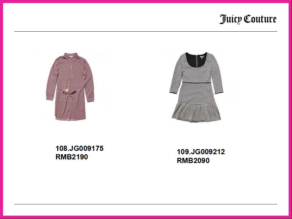 Juicy Couture 2014 ŮװϵƷ¼ͼƬ