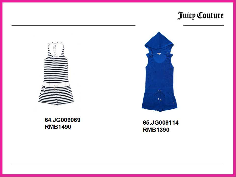 Juicy Couture 2014 ŮװϵƷ¼ͼƬ