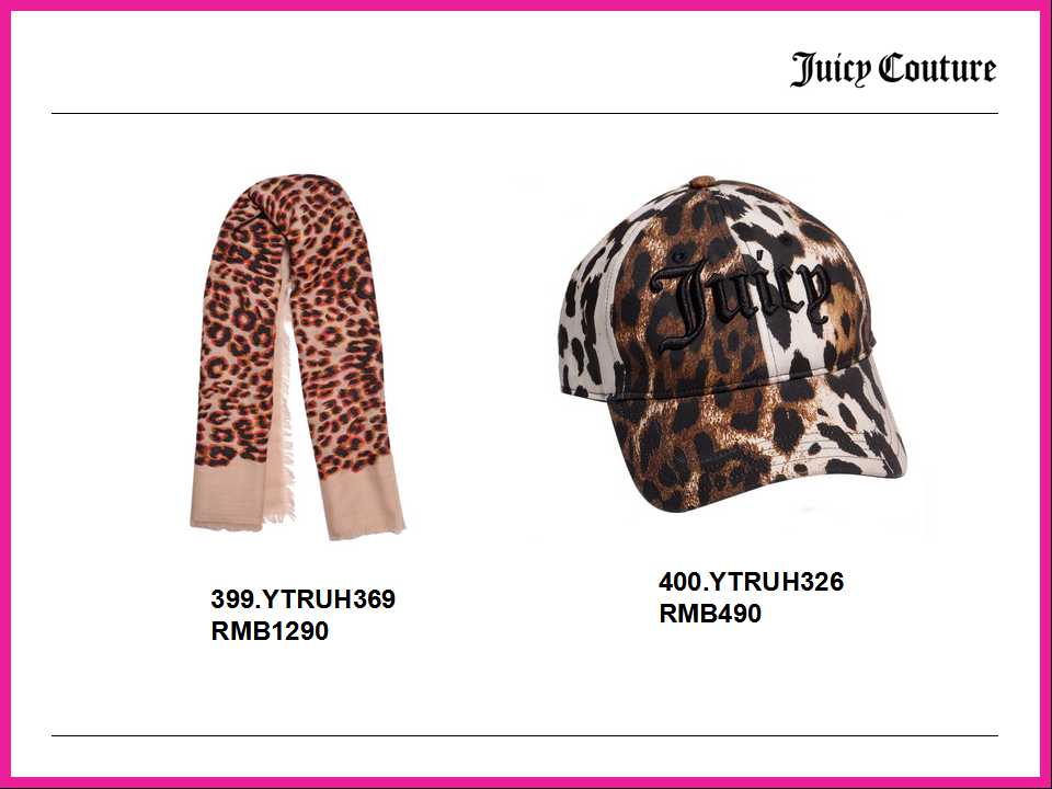 Juicy Couture 2014 ŮbϵƷ䛸DƬ