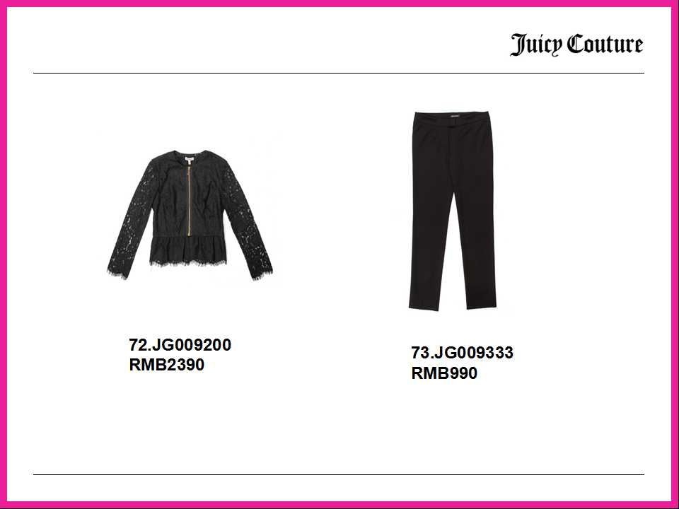 Juicy Couture 2014 ŮװϵƷ¼ͼƬ