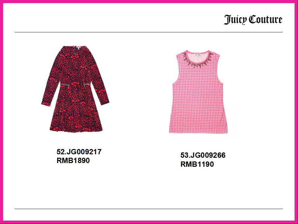 Juicy Couture 2014 ŮװϵƷ¼ͼƬ