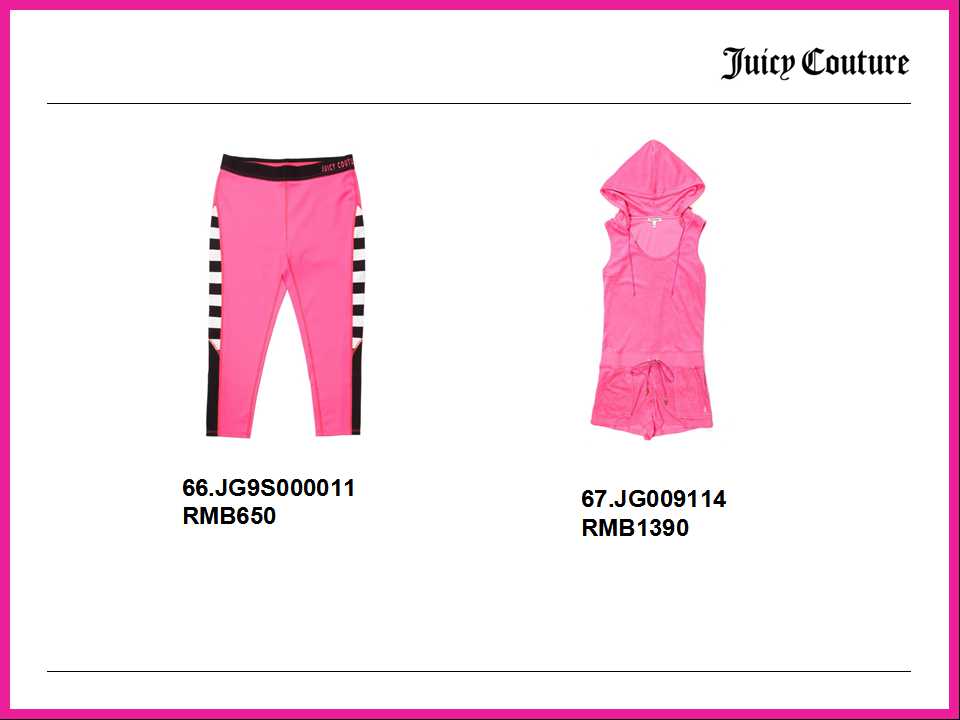 Juicy Couture 2014 ŮװϵƷ¼ͼƬ