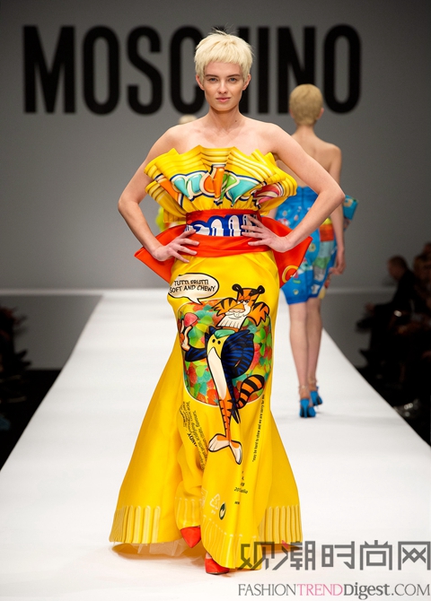 moschino 2014秋冬女装时装秀