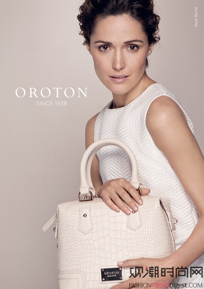 Rose Byrne宣布成为澳洲奢侈配饰品牌Oroton最新代言人