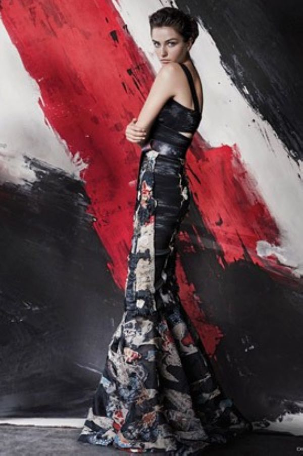 Andreea Diaconu演绎Donna Karan 2015春夏系列广告