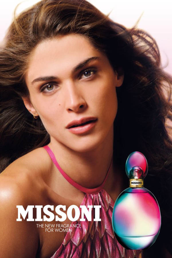 Elisa Sednaoui代言Missoni 最新香水广告