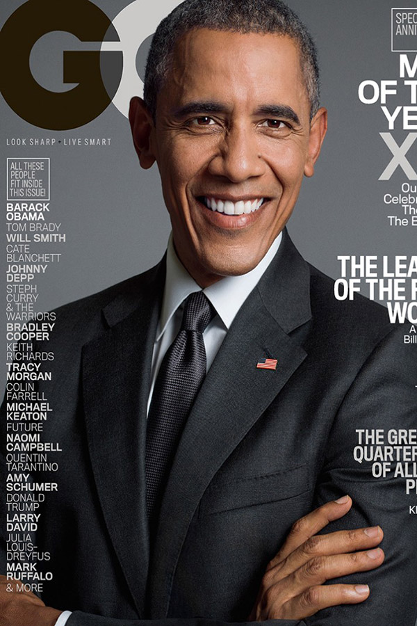 President Barack Obama桶GQ Magazine12־
