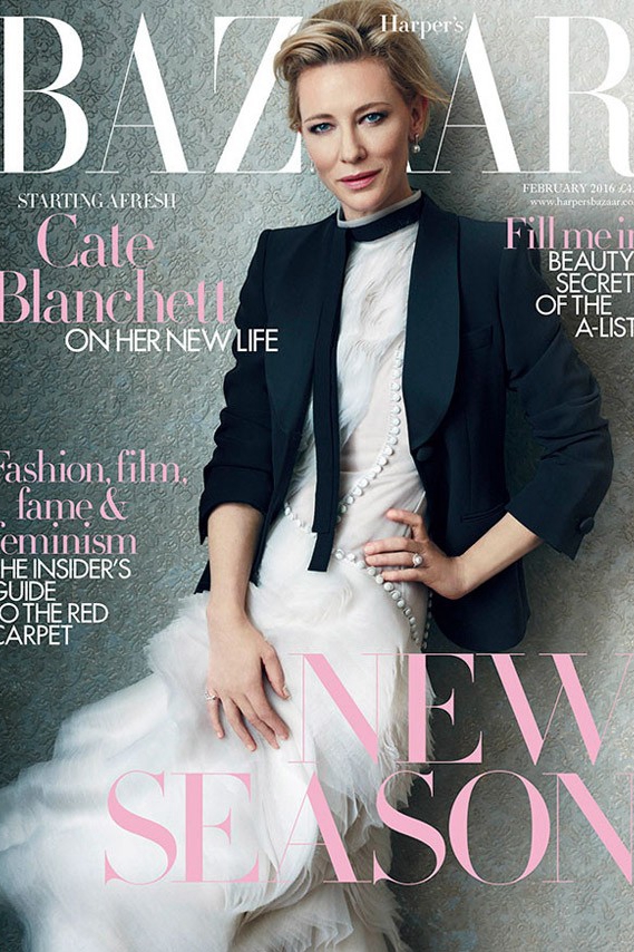 Cate Blanchett Ӣ桶Harpers Bazaar20162¿
