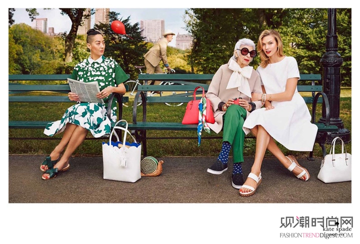 Kate Spade 2015春夏系列广告