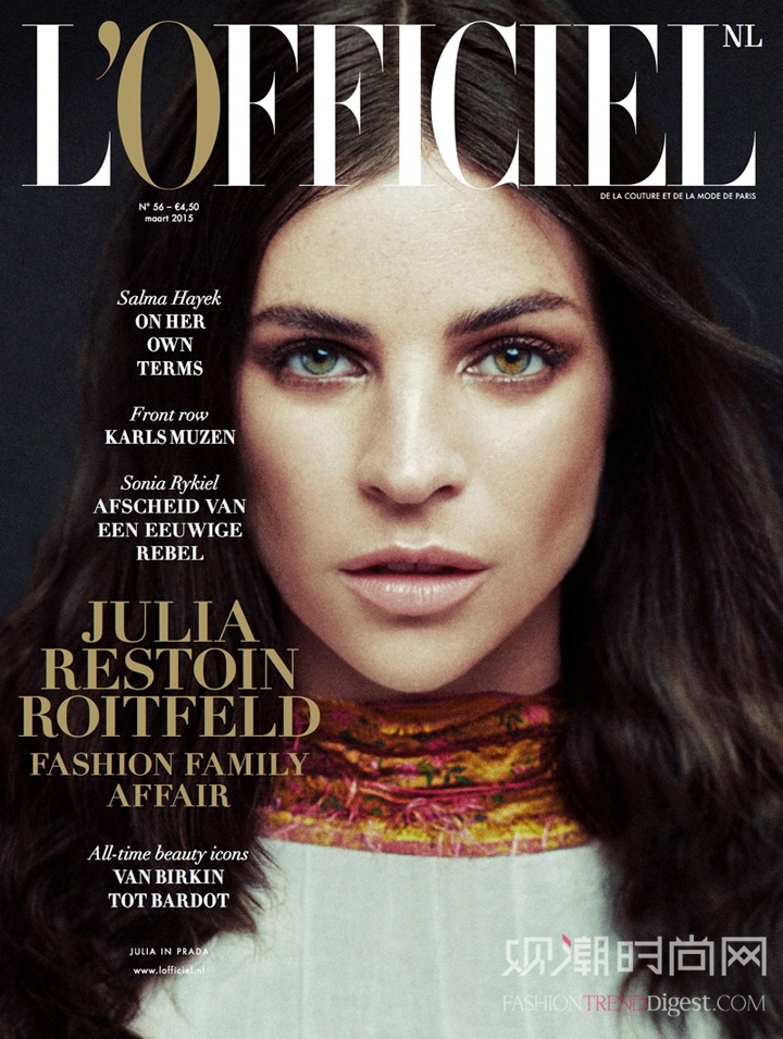 Julia R. Roitfeld Ϻ桶LOfficiel20153ºŸͼƬ