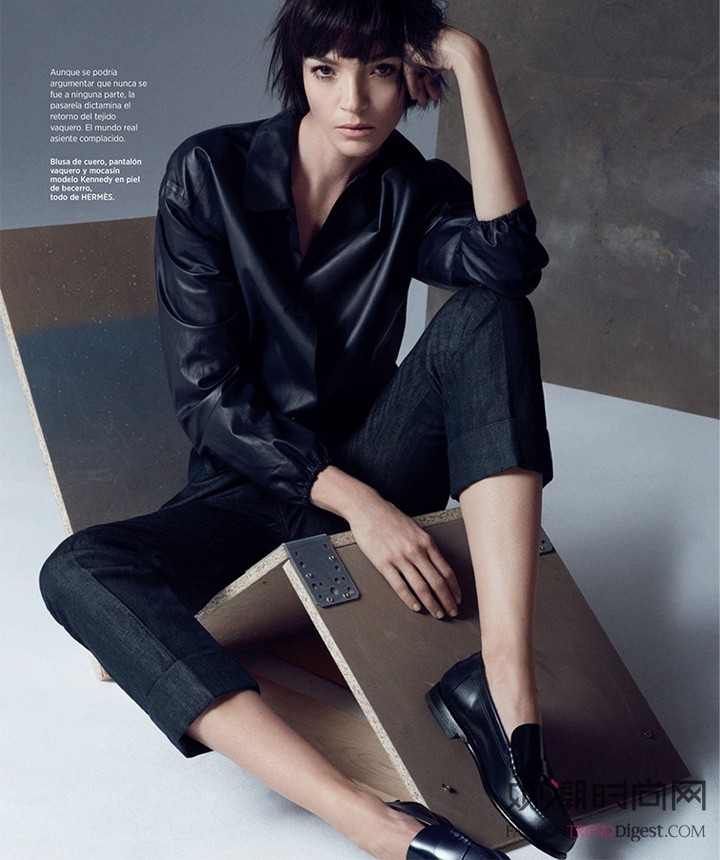 Mariacarla Boscono桶Harpers Bazaar20153ºŸͼƬ