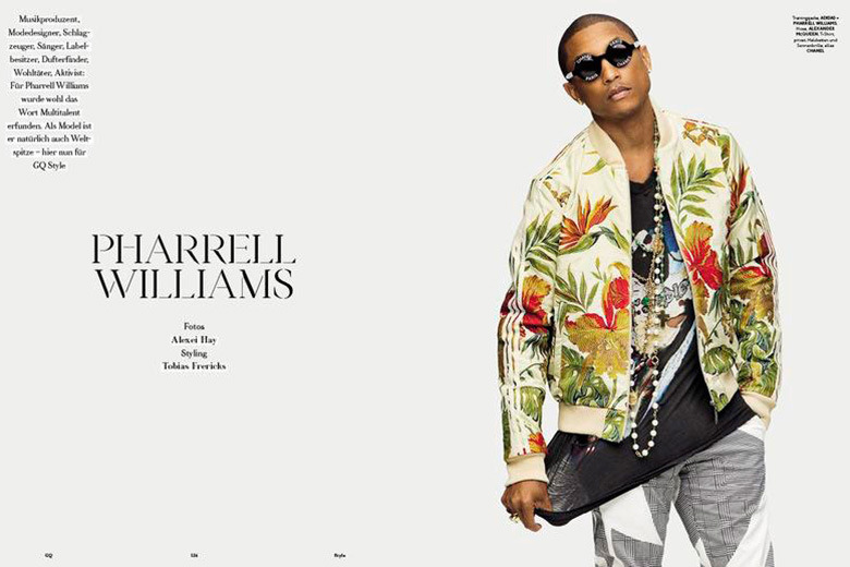 Pharrell WilliamsϡGQ Style¹2015괺ĿͼƬ