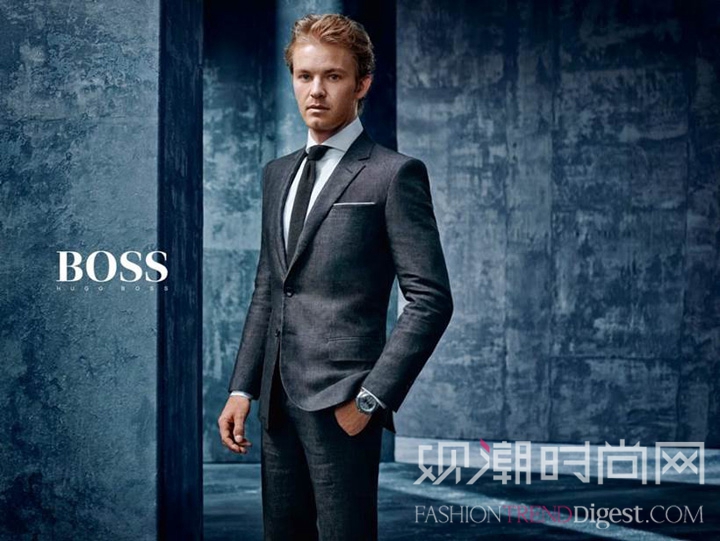 hugo boss 2015春夏系列f1男装广告