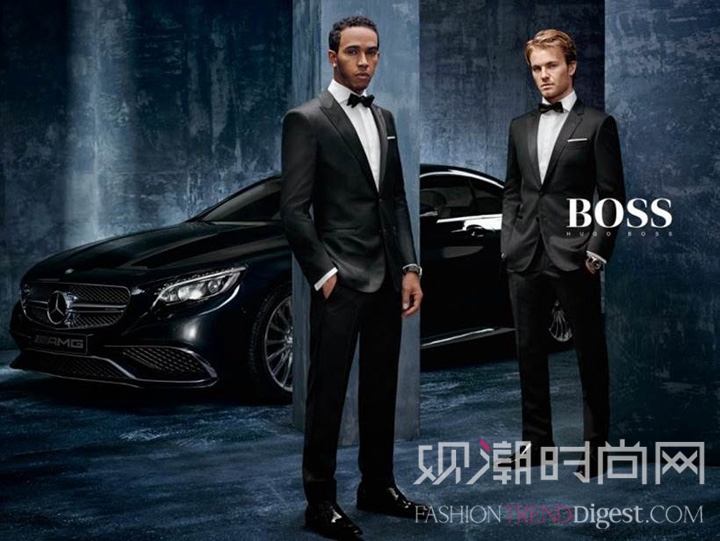 hugo boss 2015春夏系列f1男装广告高清图片-品牌库