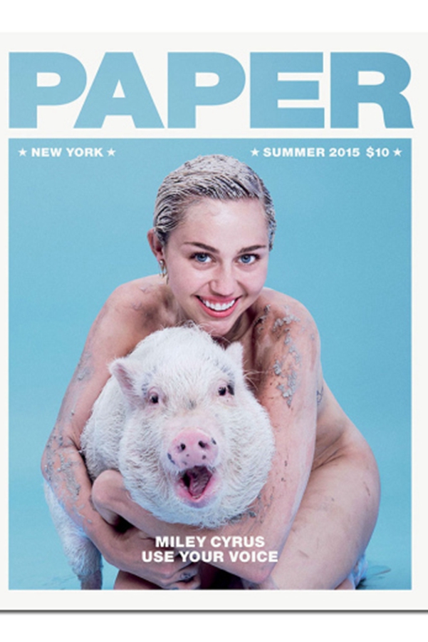 Miley CyrusϡPaper Magazine2015ļ