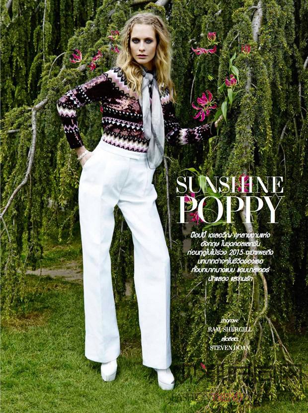 Poppy Delevingne̩桶LOfficiel20158¿ͼƬ