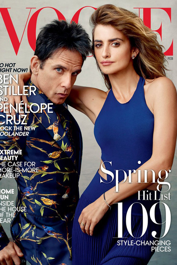 Ben StillerЯPenrlope Cruz桶VOGUE20162־