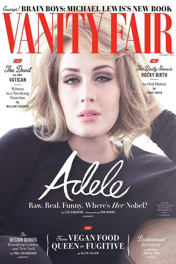 Adele Vanity Fair201611־