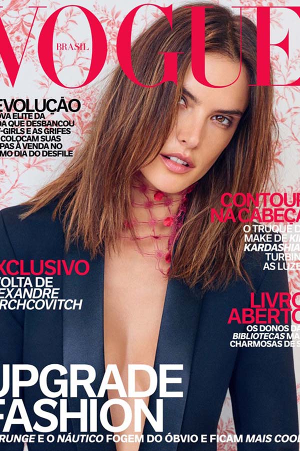 Alessandra Ambrosio登上巴西版《VOGUE》2016年4月杂志封面