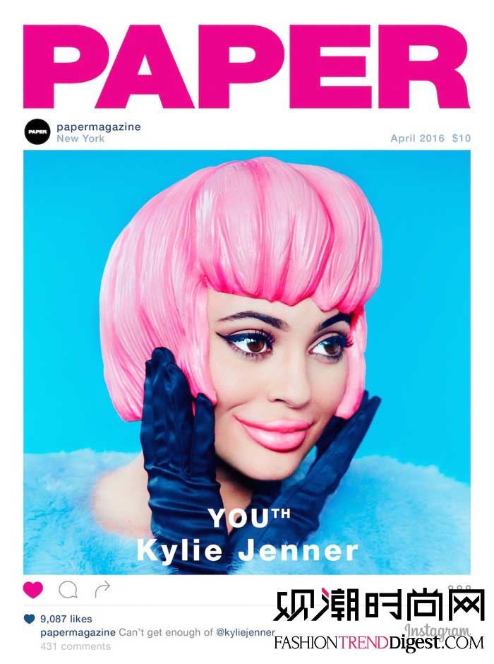 Kylie JennerPaper Magazine20164־漰ҳͼƬ