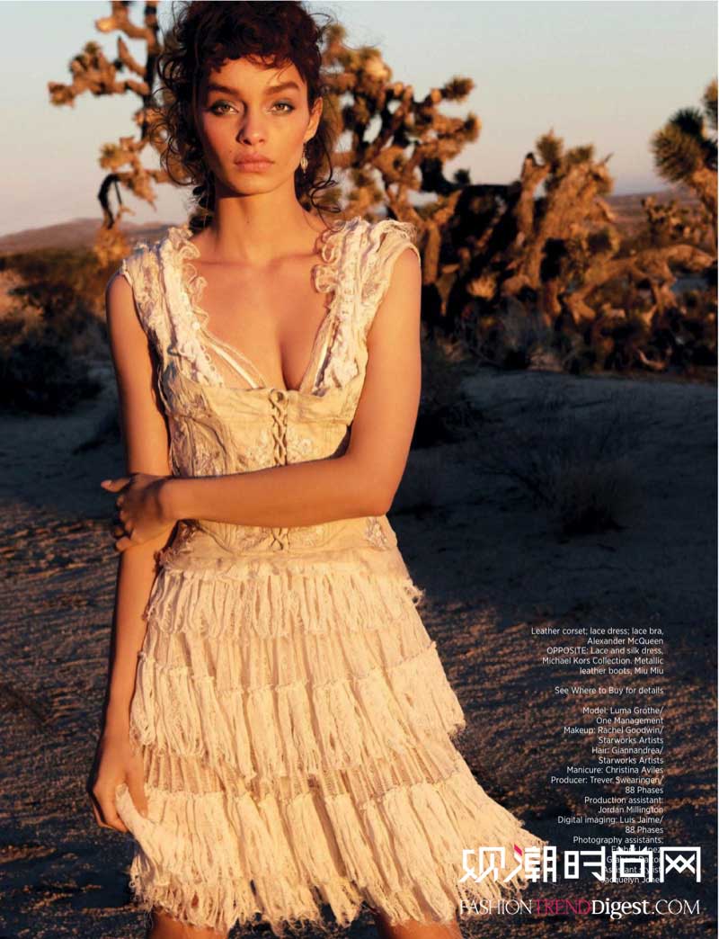 Luma Grothe¼°桶Harpers Bazaar20165¿־ҳͼƬ