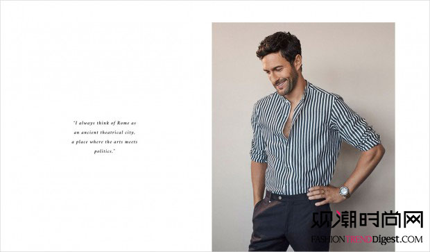 Noah Mills[Massimo Dutti 2016Ciao RomaϵLookBookDƬ