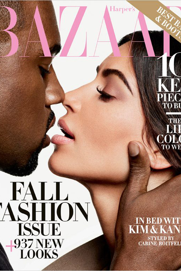 Kim & Kanye桶Harpers Bazaar20169¿־