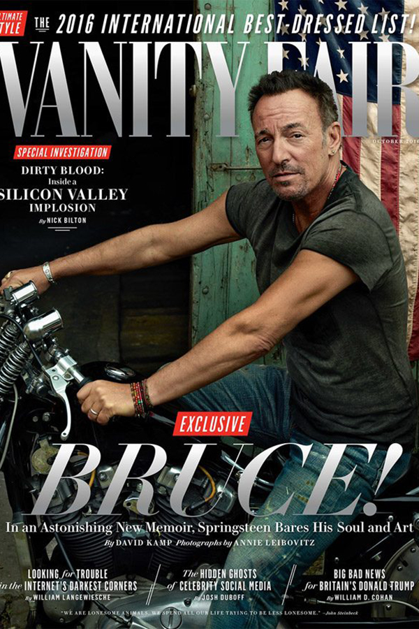 Bruce Springsteen Vanity Fair201610־