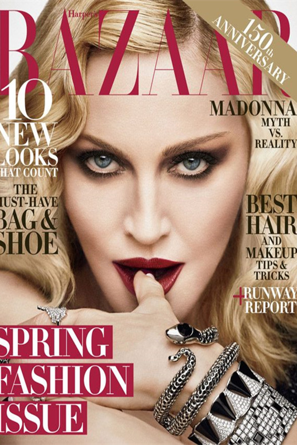 Icon Madonna桶Harpers Bazaar20172־