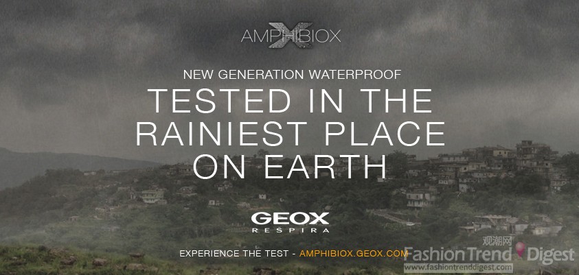 GEOX推出AMPHIBIOX--新一代防水鞋技术