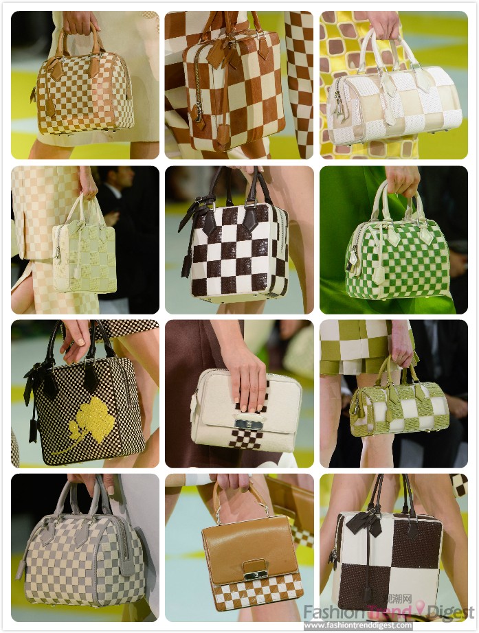 棋盘格的完胜——Louis Vuitton 2013春夏