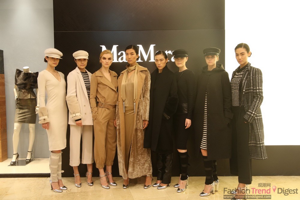 模特演绎MaxMara 2012秋冬系列