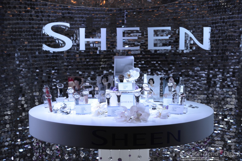 桂纶镁携手卡西欧SHEEN秋冬新品发布会