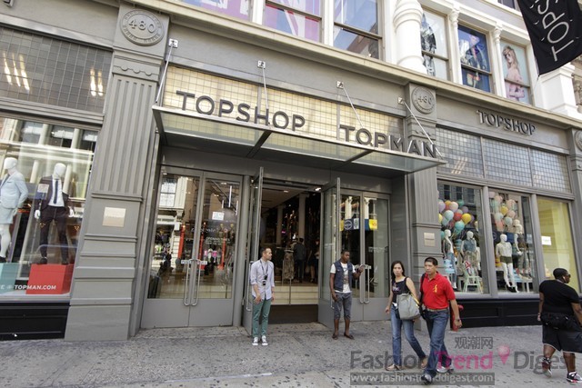 Topshop登陆香港