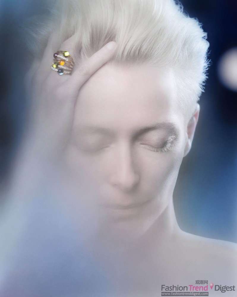 Tilda Swinton for Pomellato Mama non Mama by Jeff Burton