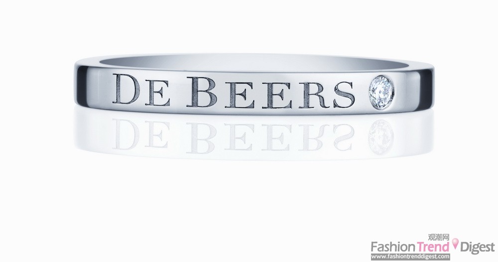 DE BEERS 标记戒环