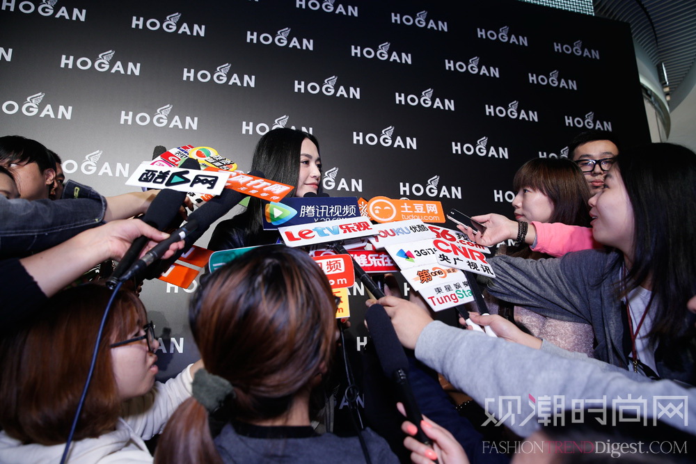 HOGAN上海iapm精品店開幕剪彩儀式