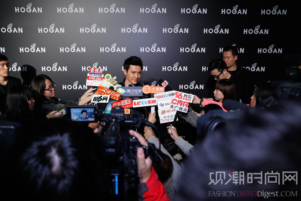 HOGAN上海iapm精品店開幕剪彩儀式