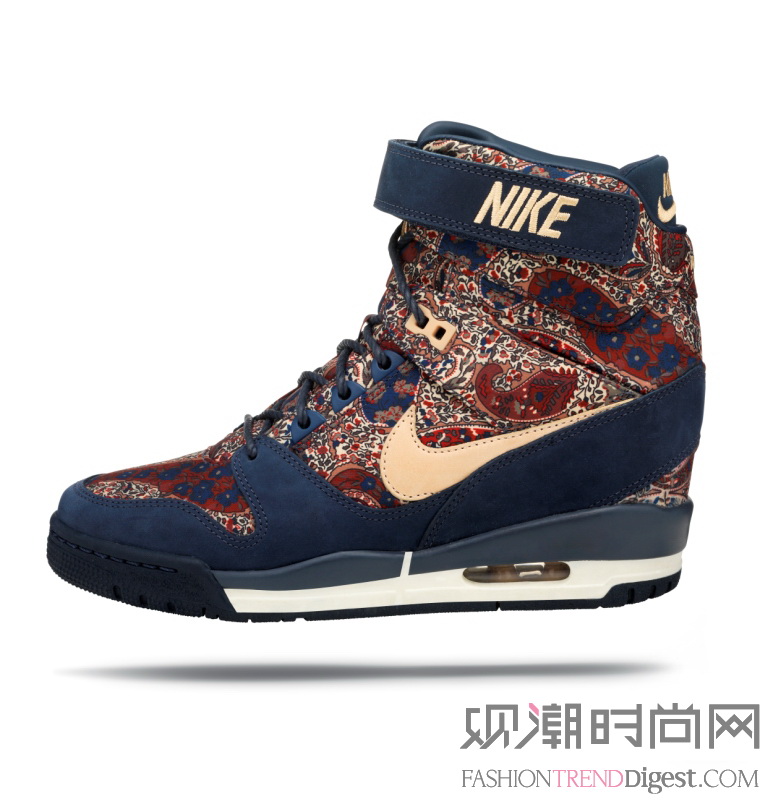 Nike X Liberty Collection冬季佩斯利印花系列运动鞋