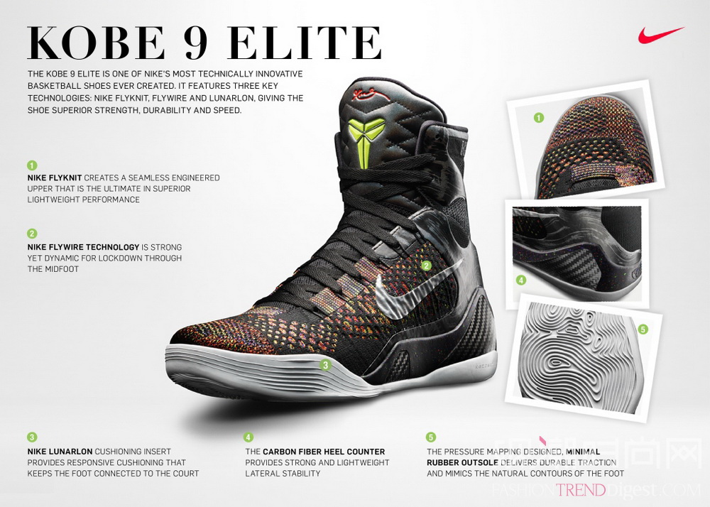 耐克发布最新KOBE 9 ELITE