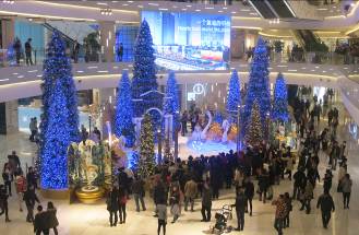 环贸iapm商场2013年圣诞亮灯仪式