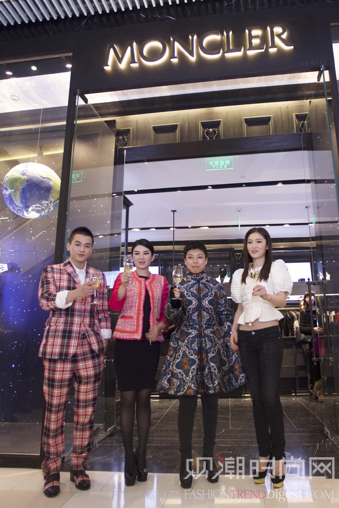 MONCLER 2014 隆重揭幕上海环贸广场专卖店