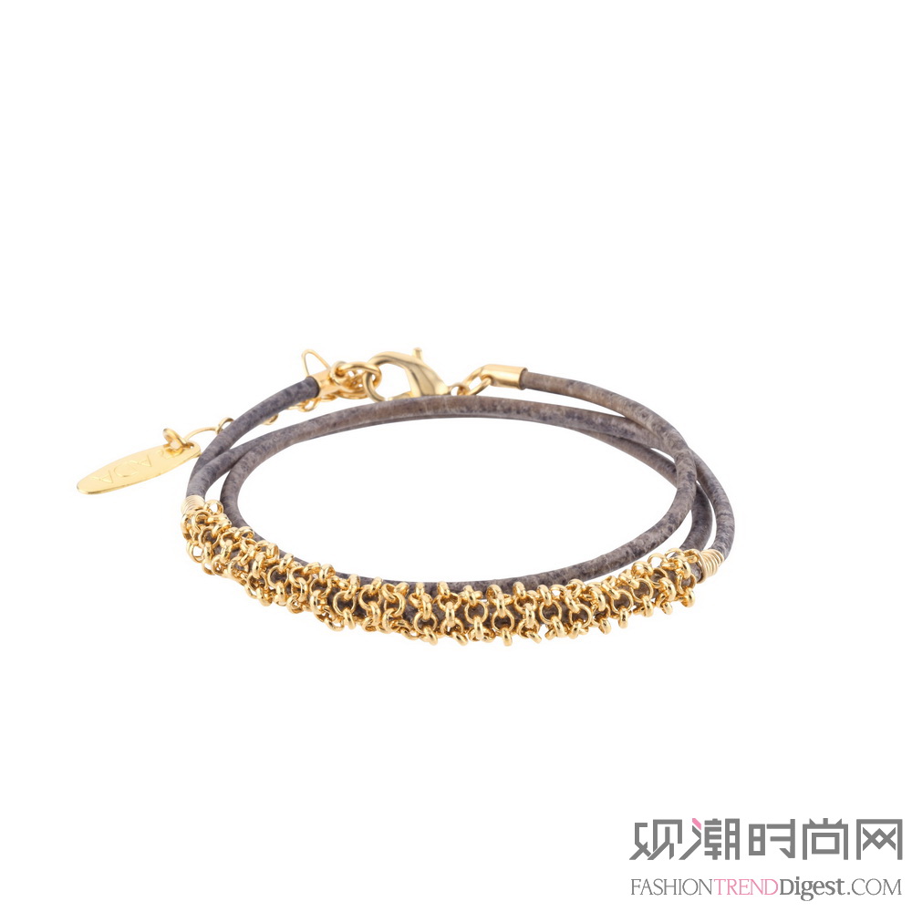 ADA_COLLECTION_Double_Lila_bracelet_grey_gold-plated_5074990_high_res