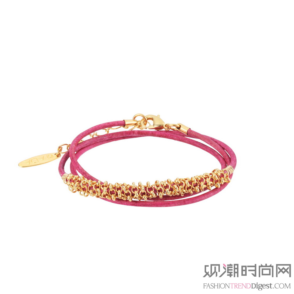 ADA_COLLECTION_Double_Lila_bracelet_red_gold-plated_5074991_high_res