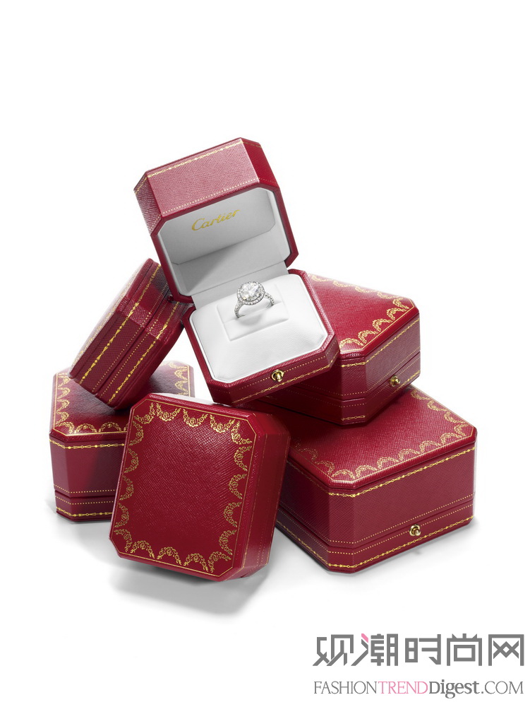 Cartier Destinee订婚戒指