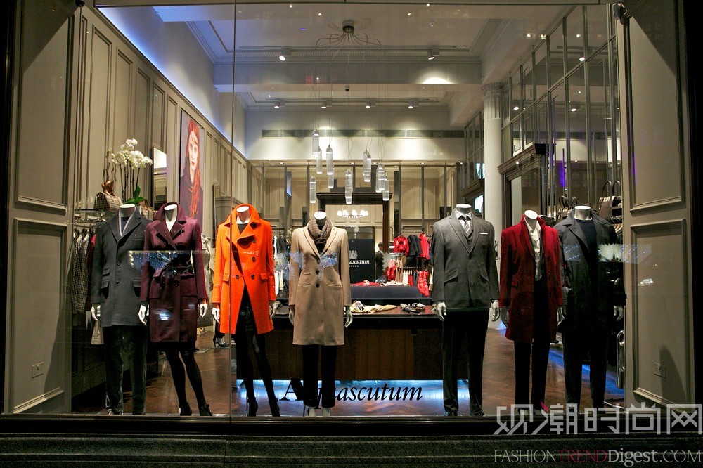 Aquascutum于Great Marlborough Street开设全新专门店