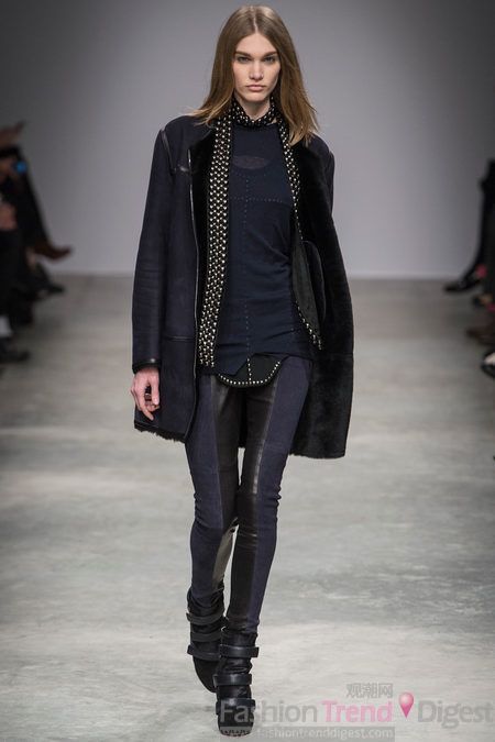 Isabel Marant 2013秋冬巴黎时装周秀场图片